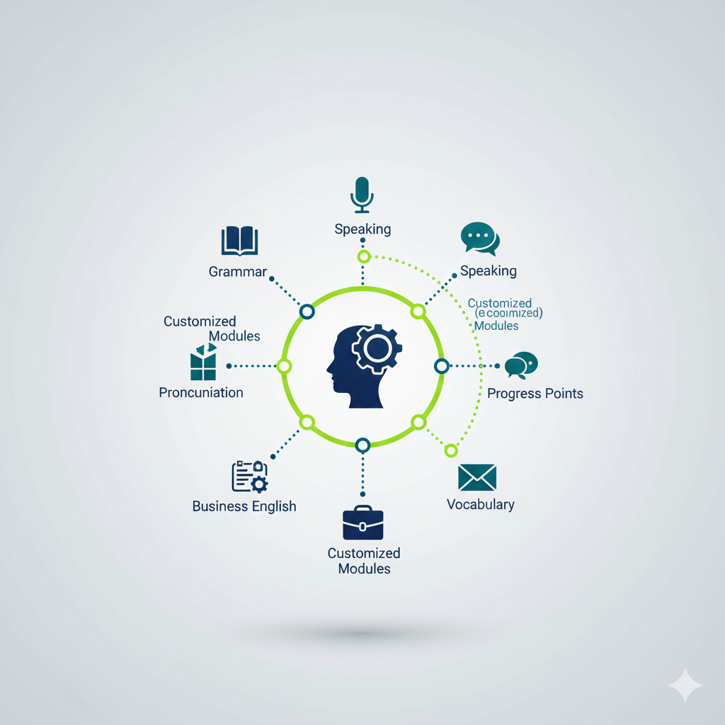 맞춤형 학습 설계 아이콘